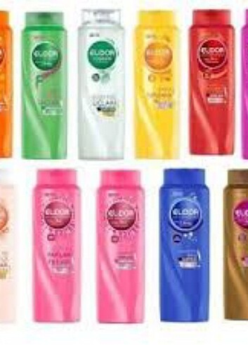 Elidor şampuan çeşitleri 400ml 500ml 600ml