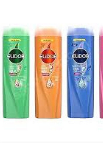 Elidor Elidor şampuan çeşitleri 400ml 500ml 600ml