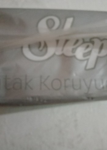 Diğer Turkuaz ve Gri Desenli Yatak Koruyucu