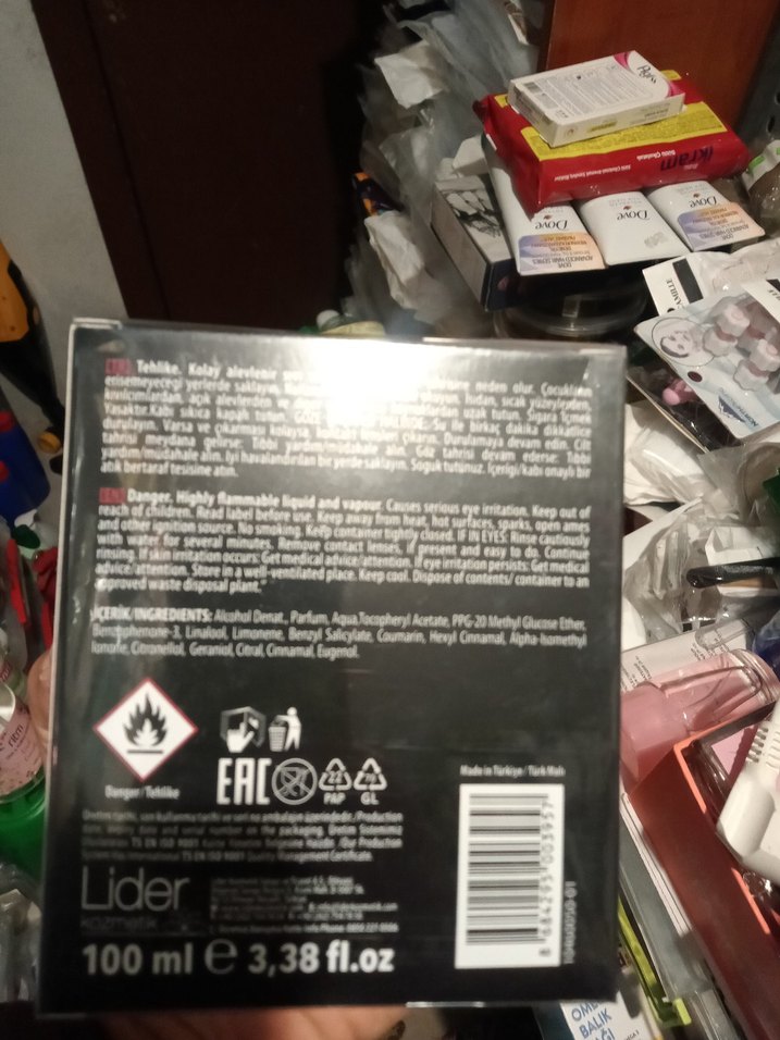 Chronotg Men Strong Erkek Parfümü 100 ml - Görsel 2