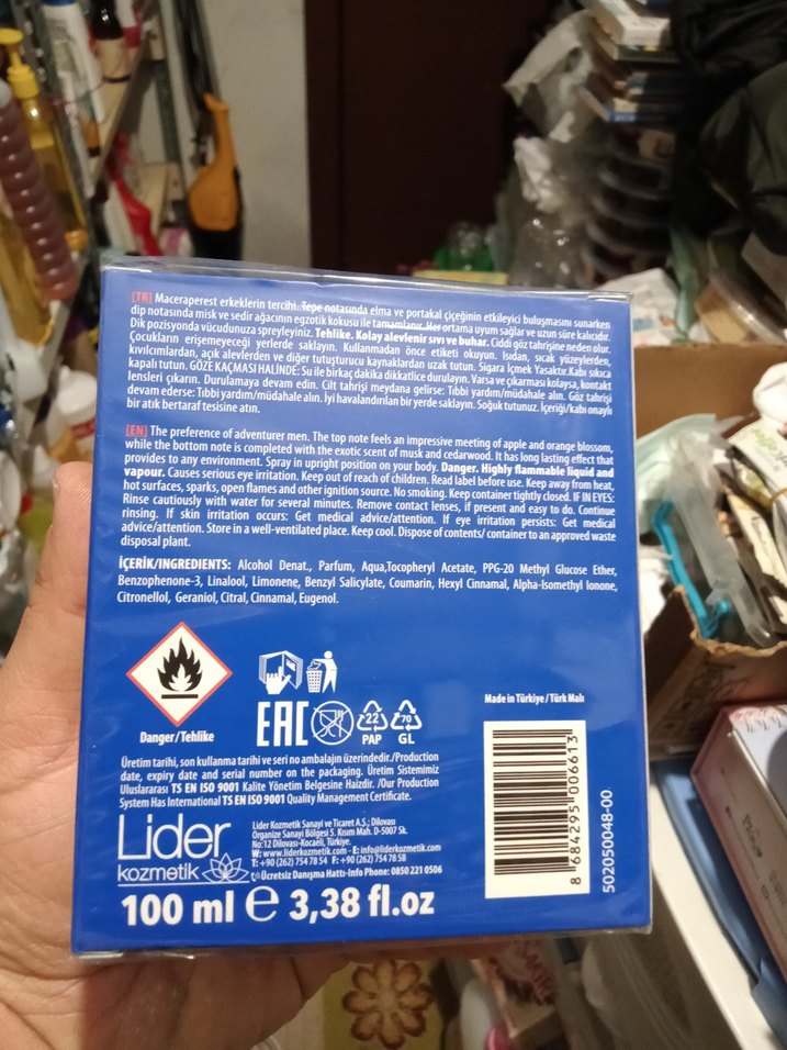 Chronic Men Gentle 100 ml Erkek Parfümü - Görsel 2