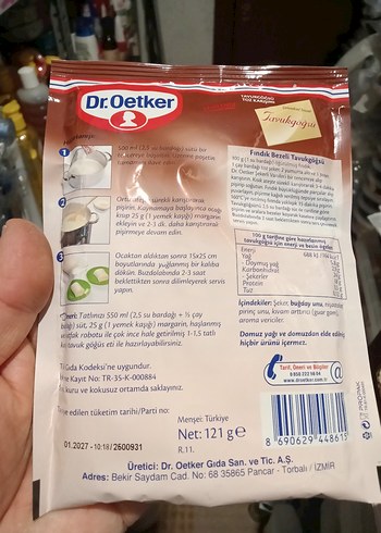 Dr. Oetker Tavuk Göğsü Tozu 121g - Görsel 2