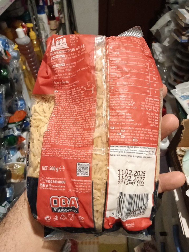 Oba Arpa Şehriye 500g - Görsel 2