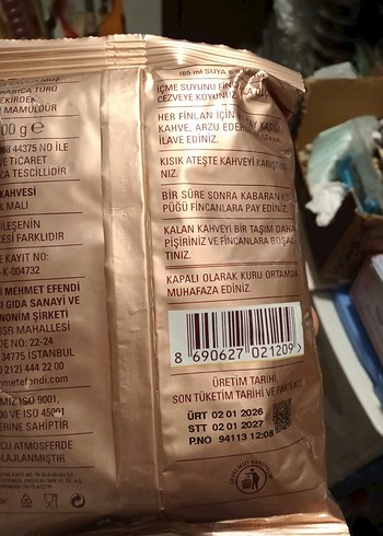 Mehmet Efendi Türk Kahvesi 100g - Görsel 2