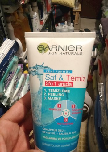 Garnier Saf & Temiz 3'ü 1 Arada Yüz Temizleyici