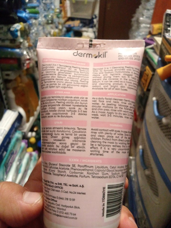Dermokil Peeling Maske 150 ml - Görsel 2