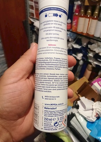 Nivea Kadın Deodorant Black & White Clear - Görsel 2