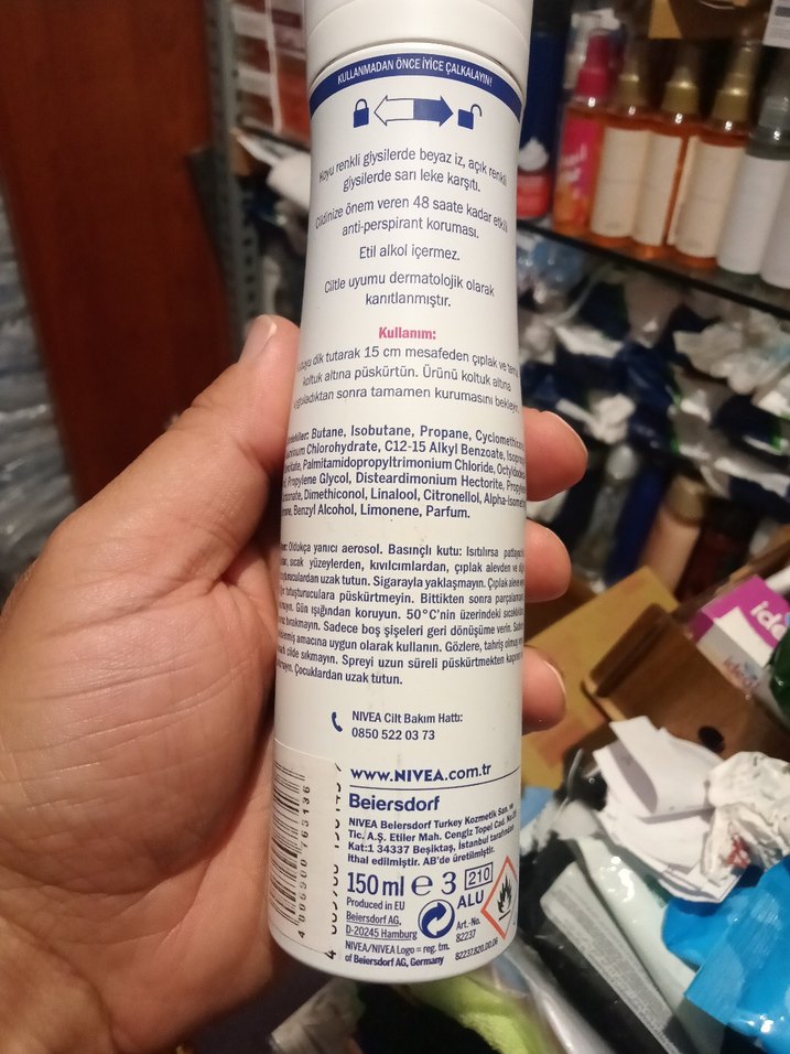 Nivea Kadın Deodorant Black & White Clear - Görsel 2