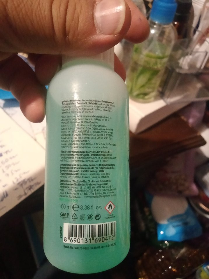 Farmasi Aloe Vera Tırnak Oje Çıkarıcı - Görsel 2