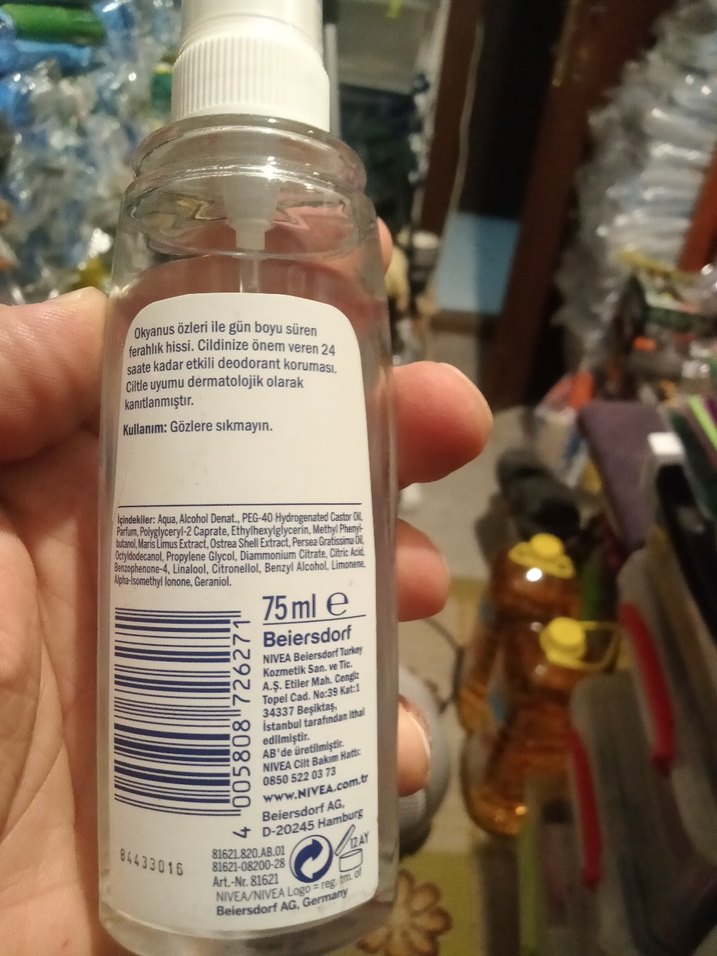 Nivea Fresh Natural Kadın Deodorant 24 Saat - Görsel 2