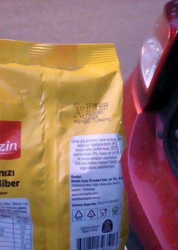 Güzin Kırmızı Pul Biber 250gr - Görsel 2