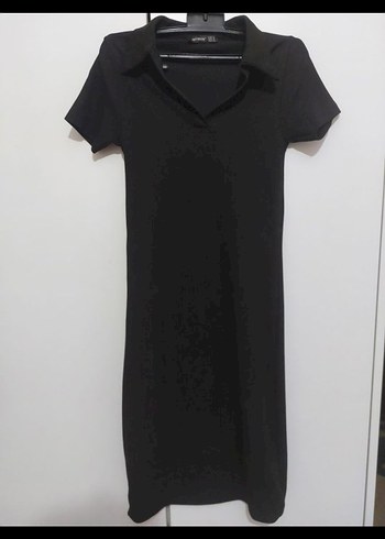polo yaka elbise