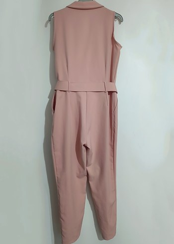 Kemerli Pudra Rengi Uzun Tulum - Görsel 2