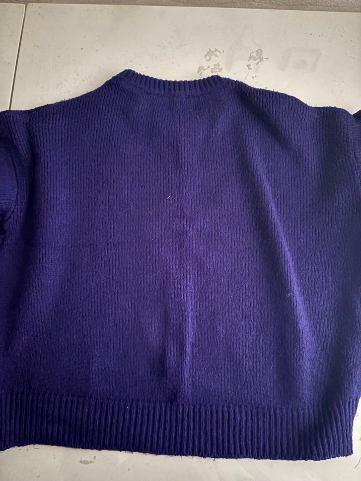 Mor Örgü Kadın Kazak - Görsel 2