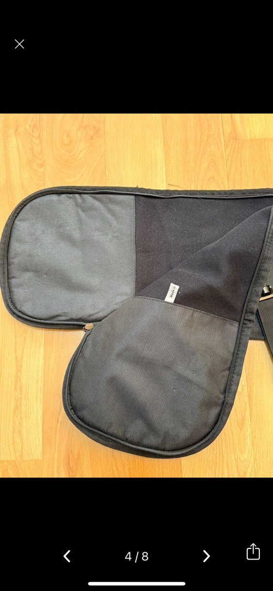 Fender Siyah Gitar Kılıfı - Görsel 4