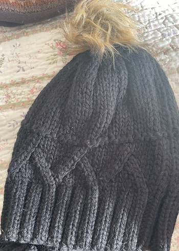 Kadın Çok Renkli Örgü Bere Seti - Görsel 7