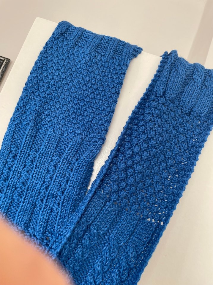 Siyah Dantelli Kadın Örgü Şal - Görsel 5