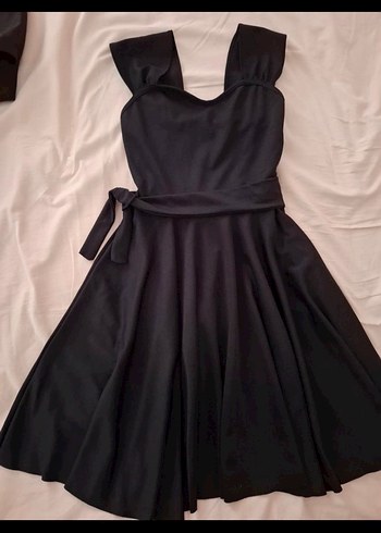 Siyah Midi Fırfırlı Gotik Etek - Görsel 3