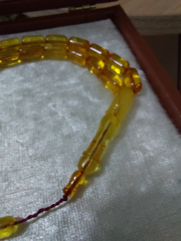 Usta işi Şık Damla Tesbih - Görsel 3