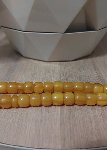 Sıkma Eski Tesbih Ağır Gümüşlü - Görsel 4