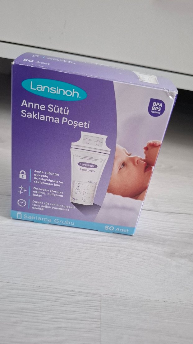 Anne Sütü Saklama Poşeti - Görsel 4
