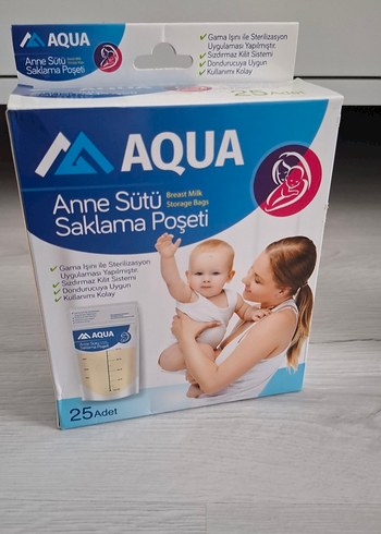 Beden mavi Renk Anne sütü saklama poşeti