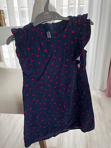 LC Waikiki Kız çocuk kadife elbise