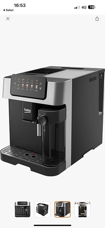 Beko Beko ceg tam otomatik espresso makinesi