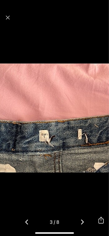 s Beden Pull & Bear Kot Etek