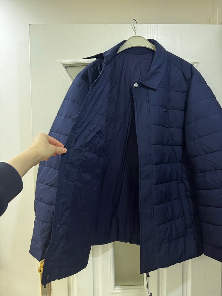 Düğmeli Lacivert Erkek Ceket - Görsel 2