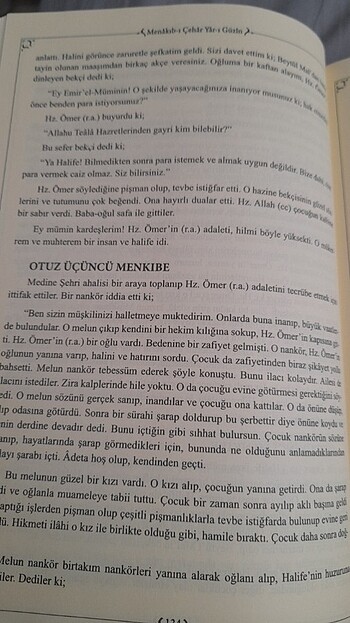  Dört Büyük Halife Menakıbı Çehar Yarı Güzin Şemseddin Sivasi
