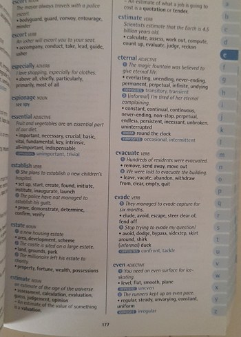 Oxford School Thesaurus İngilizce sözlük - Görsel 3