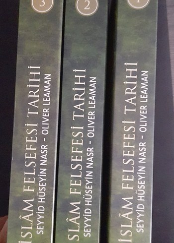 İslam Felsefesi Tarihi 3 Cilt Set