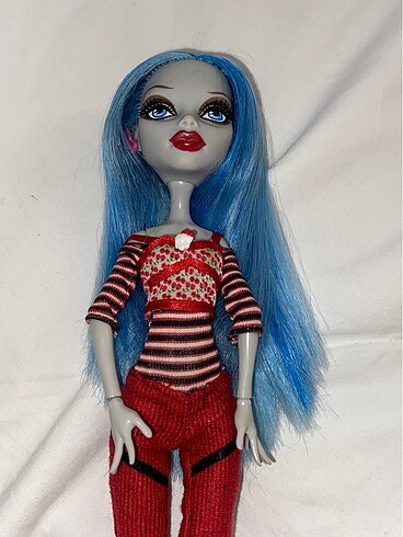 Monster high Ghoulia Yelps 2008 w1(?) Siyah lastik
