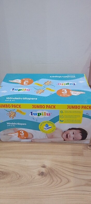 Bebek bezi 3 numara 112 adet