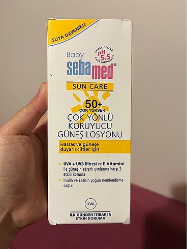 Sebamed 50+ güneş kremi