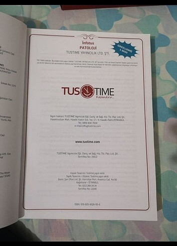 tus time infotus patoloji - Görsel 2