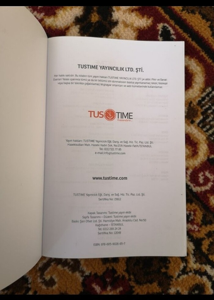 TUSTİME BİYOKİMYA KOMİTE YARDIMCI KİTAP - Görsel 3