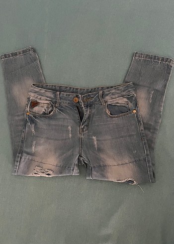 Mavi Midi Boy Bol Kesim Denim Jean