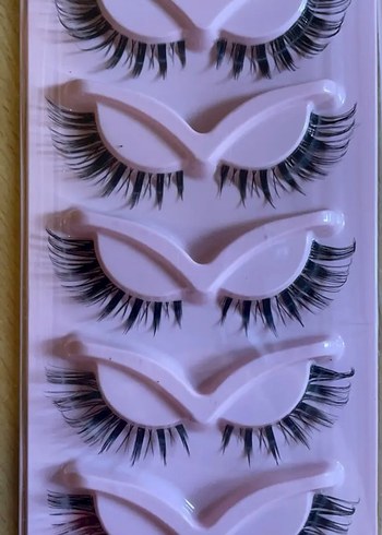 Sheinside ıslak görünümlü takma kirpik 5'li set