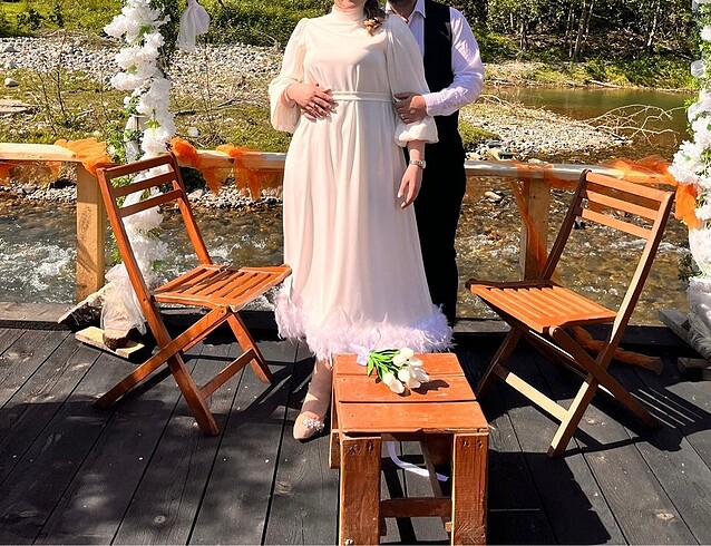xl Beden Nikah elbisesi