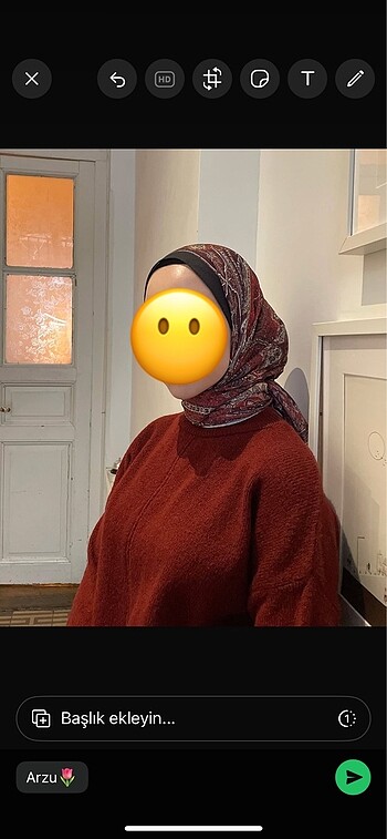 Desenli şal