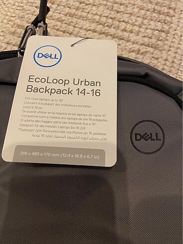 Dell Dell sıfır bilgisayar çantası