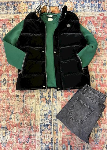 Burberry Premıum Lıgolu yelek Siyah - Görsel 2