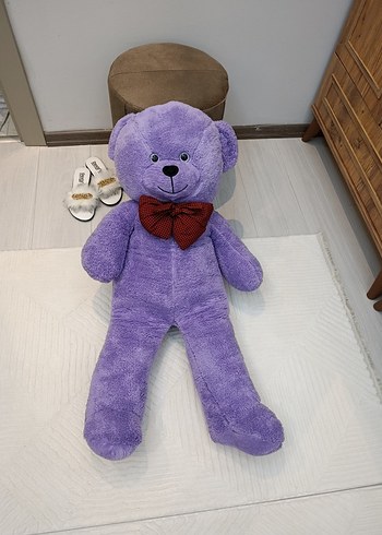 Mor Peluş Oyuncak Ayıcık