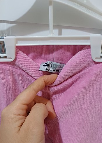 pembe kadife bebek alt