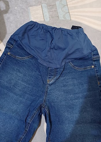 Mavi Hamile Denim Pantolon