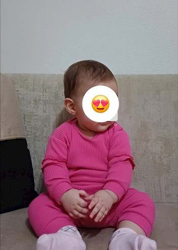 bebek fuşya takım