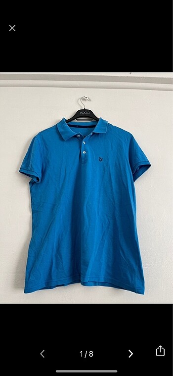 Lacivert Polo Yaka Tshirt