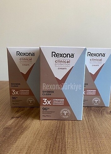 Rexona clinical 3 adet